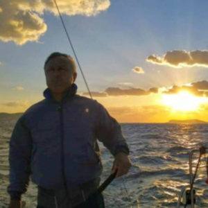 H2O Yelken Akademisi - Yelken Eğitimleri Yelken yarışları sırasında çekilmiş gün batımı fotoğrafı