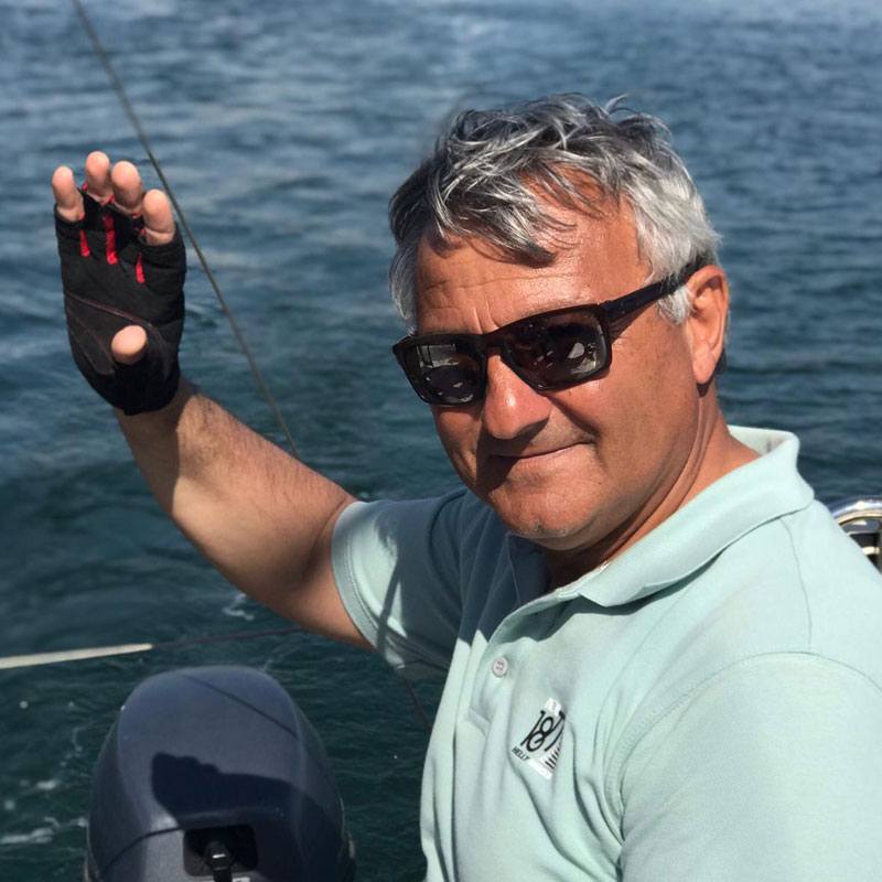 Seyir öncesi hazırlıkları tamamlamışken çekilen bir fotoğraf